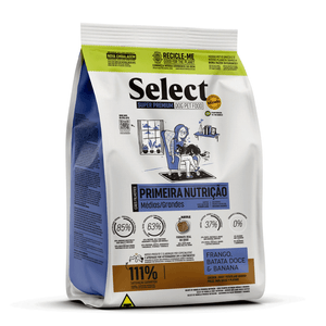 Ração Monello Select Cães Filhotes Raças Médias e Grandes Primeira Nutrição - 15 kg