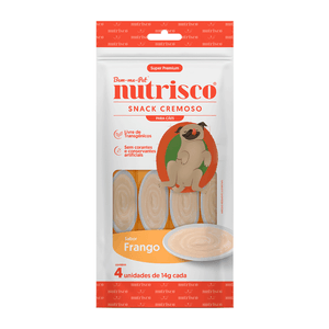 Petisco Cremoso Nutrisco para Cães Frango - 56 g Petisco Cremoso Nutrisco para Cães Frango - 56 g