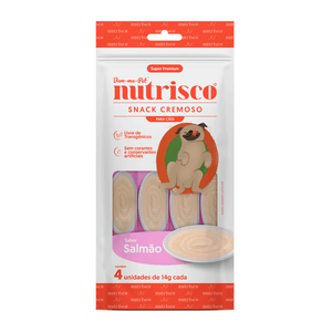 Petisco Cremoso Nutrisco para Cães Salmão - 56 g Petisco Cremoso Nutrisco para Cães Salmão - 56 g