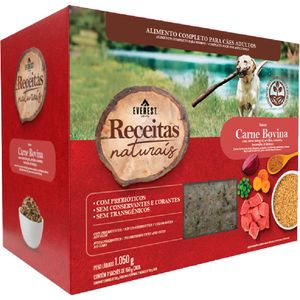 Ração Úmida Receitas Naturais Cães Adultos Carne Everest - 1050 g Ração Úmida Receitas Naturais Cães Adultos Carne Everest - 1050 g