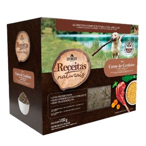 Ração Úmida Receitas Naturais Cães Adultos Cordeiro Everest - 1050 g