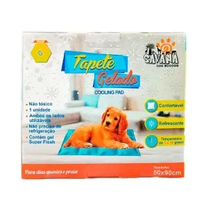 Tapete Gelado para Cães Savana Pet Tapete Gelado para Cães Savana Pet