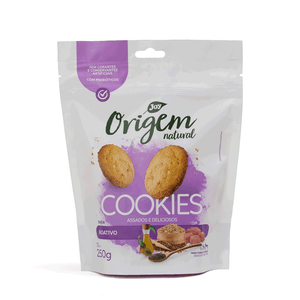 Petisco Cookies Origem Natural Cães Bioativo - 250g Petisco Cookies Origem Natural Cães Bioativo - 250g