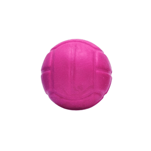Bola Borracha Maciça Mini Tudo Pet Rosa - 75 mm Bola Borracha Maciça Mini Tudo Pet Rosa - 75 mm
