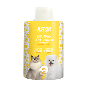 Shampoo Banho em Casa Pelos Claros Astor - 300 ml Shampoo Banho em Casa Pelos Claros Astor - 300 ml