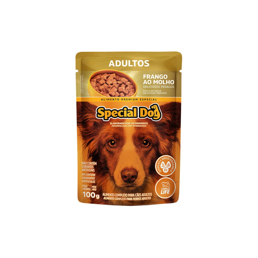 Ração Úmida Special Dog Ultralife Cães Adultos Frango - 100 g Ração Úmida Special Dog Ultralife Cães Adultos Frango - 100 g