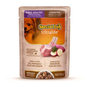 Ração Úmida Special Dog Ultralife Cães Adultos Raças Pequenas Cordeiro - 100 g Ração Úmida Special Dog Ultralife Cães Adultos Raças Pequenas Cordeiro - 100 g
