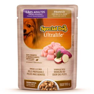 Ração Úmida Special Dog Ultralife Cães Adultos Raças Pequenas Frango - 100 g Ração Úmida Special Dog Ultralife Cães Adultos Raças Pequenas Frango - 100 g
