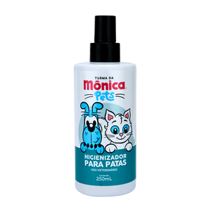 Higienizador para Patas Turma da Mônica Pets - 250 ml Higienizador para Patas Turma da Mônica Pets - 250 ml