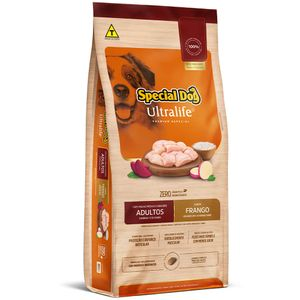 Ração Special Dog Ultralife Cães Adultos Raças Médias e Grandes Frango Ração Special Dog Ultralife Cães Adultos Raças Médias e Grandes Frango