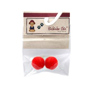 Enfeite Pom Pom para Cães Bichinho Chic Enfeite Pom Pom para Cães Bichinho Chic