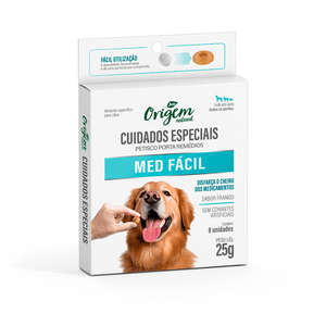 Petisco Porta-Remédios Med Fácil Origem Natural - 25 g Petisco Porta-Remédios Med Fácil Origem Natural - 25 g