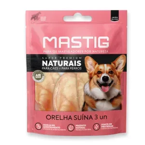 Petisco Orelha Suína para Cães Mastig - 3 unidades Petisco Orelha Suína para Cães Mastig - 3 unidades
