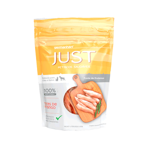 Petisco Just Tiras de Frango para Cães e Gatos - 55 g Petisco Just Tiras de Frango para Cães e Gatos - 55 g