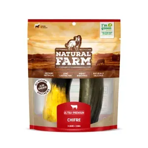 Petisco Chifre Bovino Natural Farm - 238 g Petisco Chifre Bovino Natural Farm - 238 g