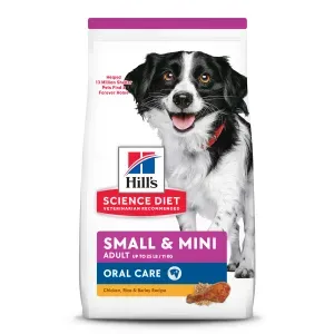 Ração Hill's Science Diet Saúde Dental Pequenos e Mini para Cães Adultos Sabor Frango - 1,81 kg Ração Hill's Science Diet Saúde Dental Pequenos e Mini para Cães Adultos Sabor Frango - 1,81 kg