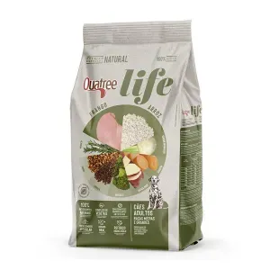 Ração Quatree Life Cães Adultos Raças Médias Grandes - 15 kg Ração Quatree Life Cães Adultos Raças Médias Grandes - 15 kg