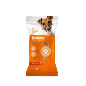 Petisco Boninho Carne Cães Raças Pequenas Papaya Pets - 45 g Petisco Boninho Carne Cães Raças Pequenas Papaya Pets - 45 g
