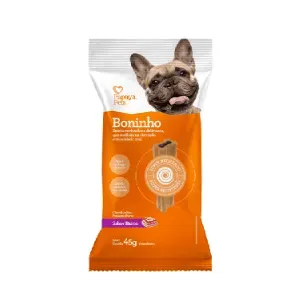 Petisco Boninho Bacon Cães Raças Pequenas Papaya Pets - 45 g Petisco Boninho Bacon Cães Raças Pequenas Papaya Pets - 45 g