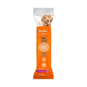 Petisco Bonão Bacon Cães Raças Médias e Grandes Papaya Pets - 65 g Petisco Bonão Bacon Cães Raças Médias e Grandes Papaya Pets - 65 g