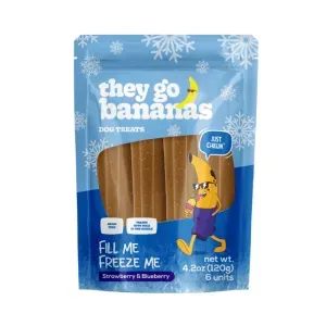 Petisco Fill Me Freeze Me Morango e Blueberry Cães Adultos Papaya Pets - 120 g Petisco Fill Me Freeze Me Morango e Blueberry Cães Adultos Papaya Pets - 120 g