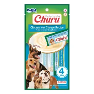 Petisco Churu Frango e Queijo para Cães - 56 g Petisco Churu Frango e Queijo para Cães - 56 g