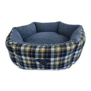 Cama Hexa Xadrez Bichinho Chic Cinza Cama Hexa Xadrez Bichinho Chic Cinza