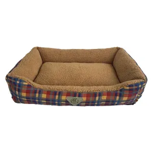 Cama Retangular Xandrez Bichinho Chic Marrom Cama Retangular Xandrez Bichinho Chic Marrom