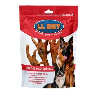 Petisco Pé de Galinha Desidratado LL Pet - Único Petisco Pé de Galinha Desidratado LL Pet - Único