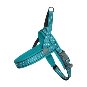Peitoral Refletivo para Cães Vario Neoprene Doco Turquesa Peitoral Refletivo para Cães Vario Neoprene Doco Turquesa