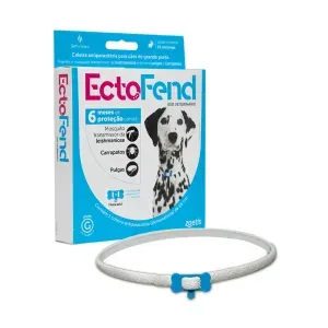 Coleira Antipulgas e Carrapatos Ectofend Azul para Cães Raças Grandes - 65 cm Coleira Antipulgas e Carrapatos Ectofend Azul para Cães Raças Grandes - 65 cm
