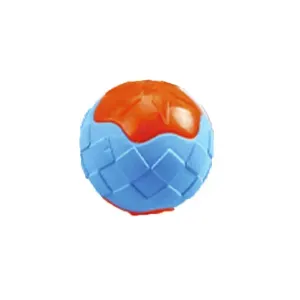 Brinquedo Bola Tex Pets Azul e Laranja - Único