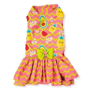 Vestido Fruits Emporium Distripet Rosa Vestido Fruits Emporium Distripet Rosa