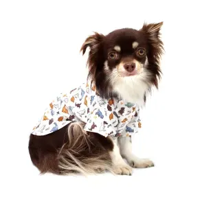 Camisa Dinossauro Bichinho Chic Bege Camisa Dinossauro Bichinho Chic Bege