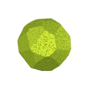 Brinquedo Bola Maciça Rocky Ball Stark Pet Verde Brinquedo Bola Maciça Rocky Ball Stark Pet Verde