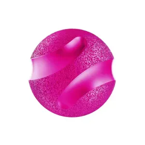 Brinquedo Bola Maciça Slim Ball Stark Pet Rosa Brinquedo Bola Maciça Slim Ball Stark Pet Rosa