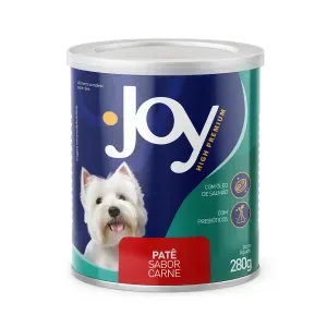 Ração Úmida Joy Patê para Cães Adultos Carne - 280 g Ração Úmida Joy Patê para Cães Adultos Carne - 280 g