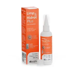 Limp & Hidrat Plus Solução Otológica para Cães e Gatos - 100 ml Limp & Hidrat Plus Solução Otológica para Cães e Gatos - 100 ml