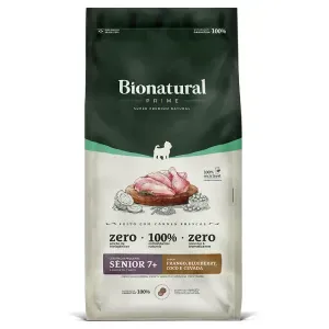 Ração Bionatural Prime Cães Sênior 7+ Raças Pequenas Frango Ração Bionatural Prime Cães Sênior 7+ Raças Pequenas Frango