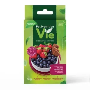 Petisco Pet Nutrition Vie para Cães Frutas Vermelhas - 50 g Petisco Pet Nutrition Vie para Cães Frutas Vermelhas - 50 g