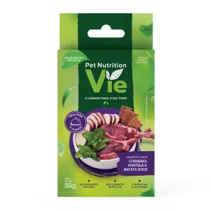 Petisco Pet Nutrition Vie para Cães Cordeiro, Hortelã e Batata-Doce - 50 g Petisco Pet Nutrition Vie para Cães Cordeiro, Hortelã e Batata-Doce - 50 g