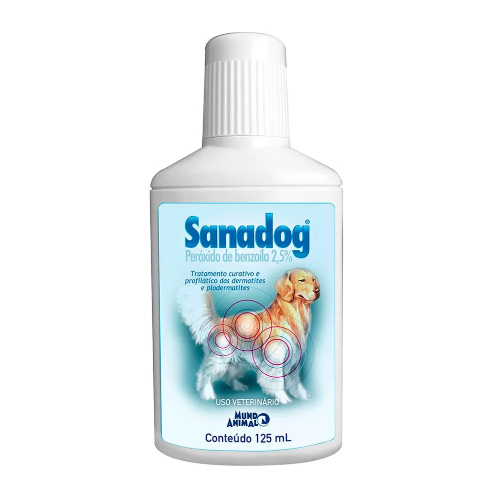 Shampoo Sanadog para Cães Mundo Animal Shampoo Sanadog para Cães Mundo Animal