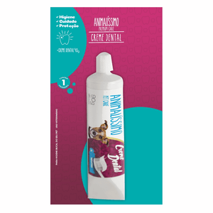Creme Dental Dog-Dent Animalíssimo - 60 g Creme Dental Dog-Dent Animalíssimo - 60 g