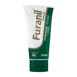 Furanil Pomada Antimicrobiano para Cães e Gatos - 50 g Furanil Pomada Antimicrobiano para Cães e Gatos - 50 g
