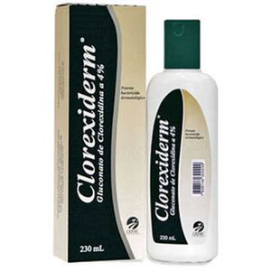 Shampoo Clorexiderm para Cães e Gatos - 230 ml Shampoo Clorexiderm para Cães e Gatos - 230 ml