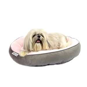 Cama Viena Bichinho Chic Rosa para Cães e Gatos Cama Viena Bichinho Chic Rosa para Cães e Gatos