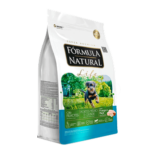 Ração Fórmula Natural Life Cães Filhotes Médio e Grande Ração Fórmula Natural Life Cães Filhotes Médio e Grande