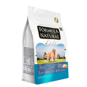 Ração Fórmula Natural Life Cães Sênior Raças Médio e Grande - 15 kg Ração Fórmula Natural Life Cães Sênior Raças Médio e Grande - 15 kg