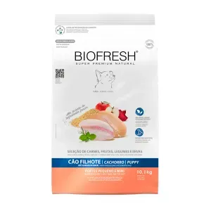 Ração Biofresh Cães Filhotes Raças Pequenas e Minis Ração Biofresh Cães Filhotes Raças Pequenas e Minis