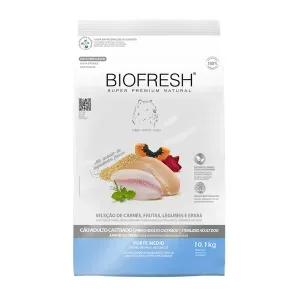Ração Biofresh Cães Castrados Raças Médias - 10,1 kg Ração Biofresh Cães Castrados Raças Médias - 10,1 kg